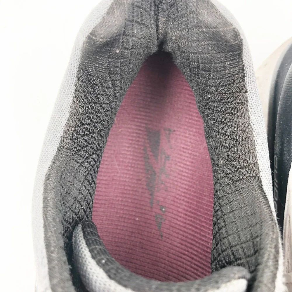 Altra Shoes Womens 8.5 Paradigm 4.5 Gray Maroon Running Foot Shape Zero Drop